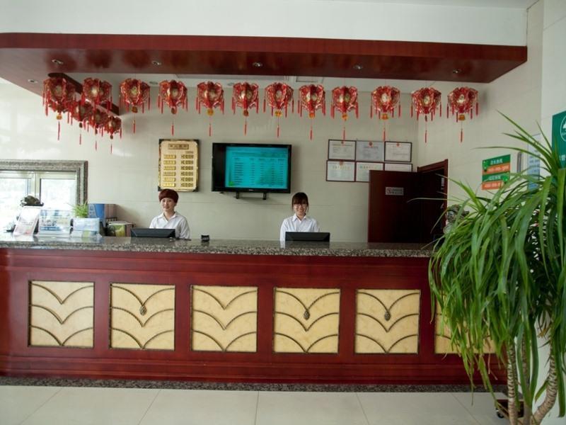 Greentree Inn Shandong Rizhao East Haiqu Road Business Hotel Exterior foto